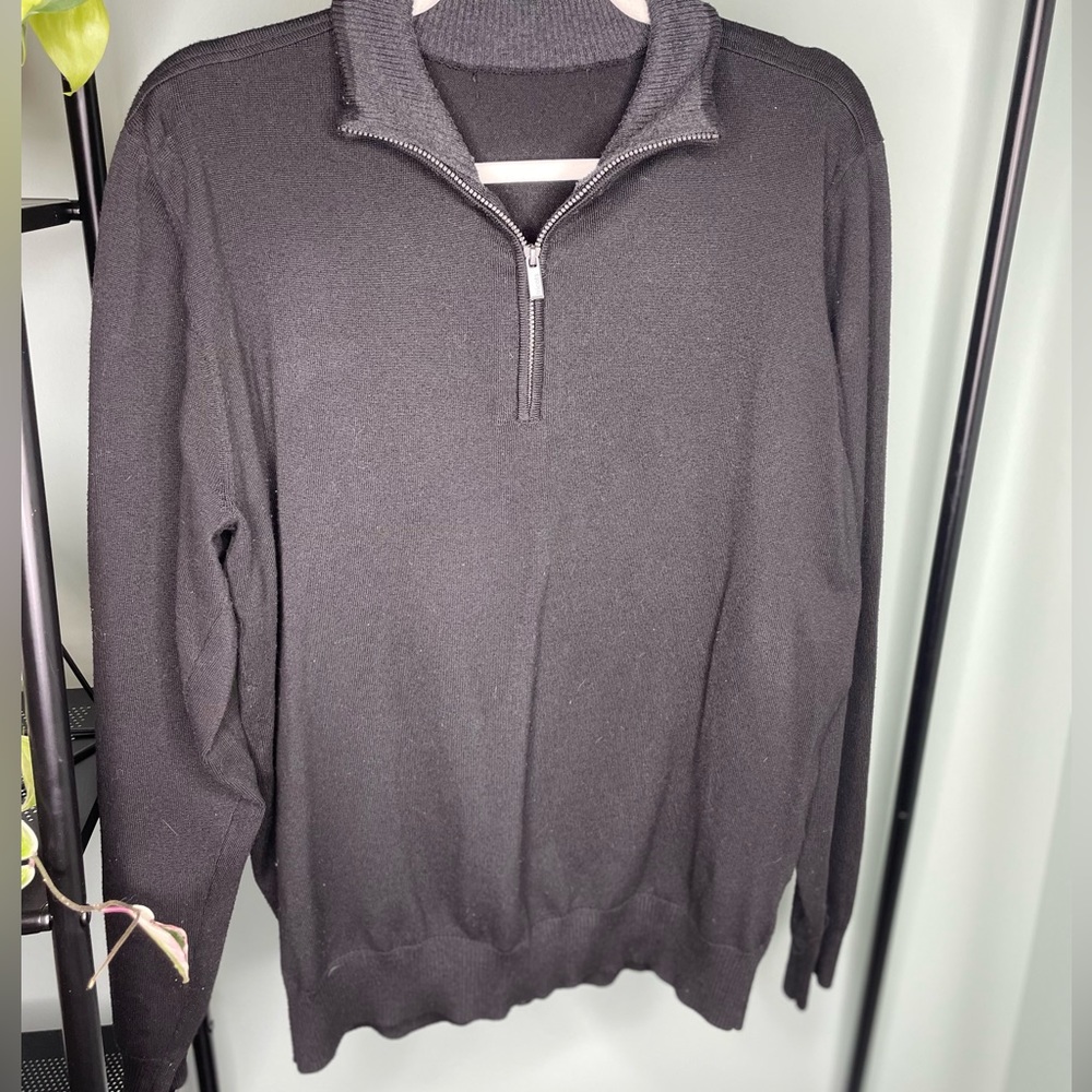 Black,Zip-Up,turtleneck